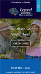 Mobile Screenshot of beyondhearing.com